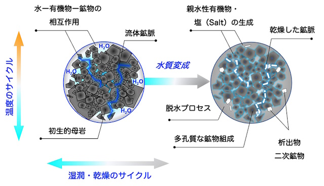 リュウグウで起こった水質変成