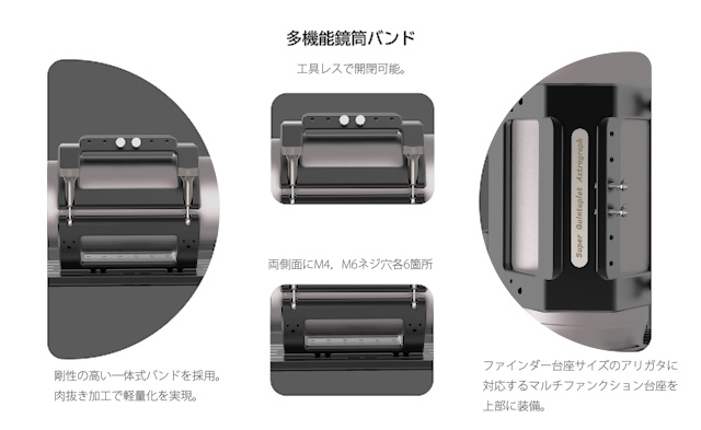 多機能鏡筒バンド